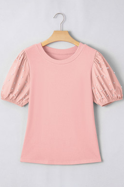 Light Pink Blouses & Shirts