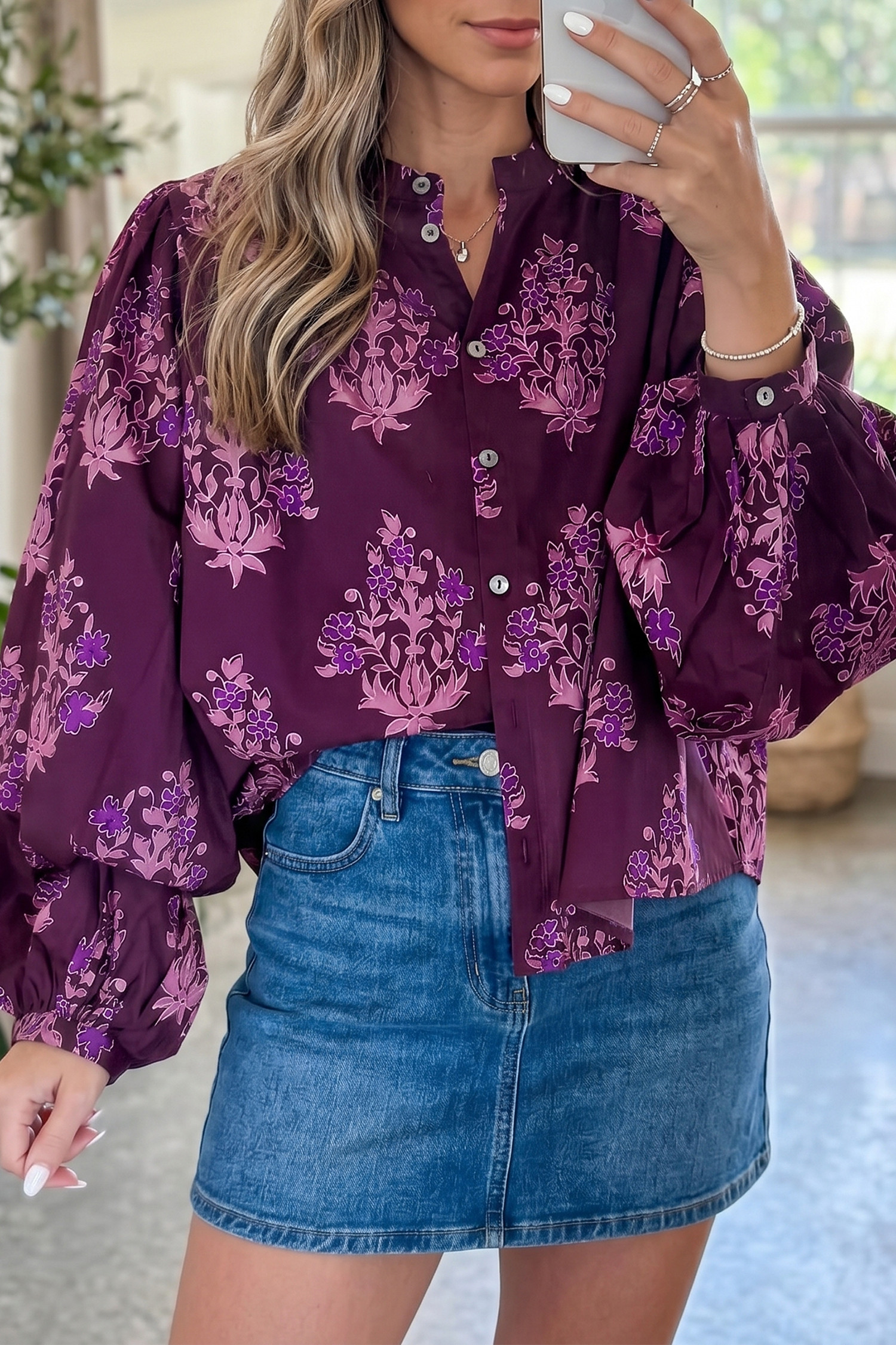 Purple Blouses & Shirts