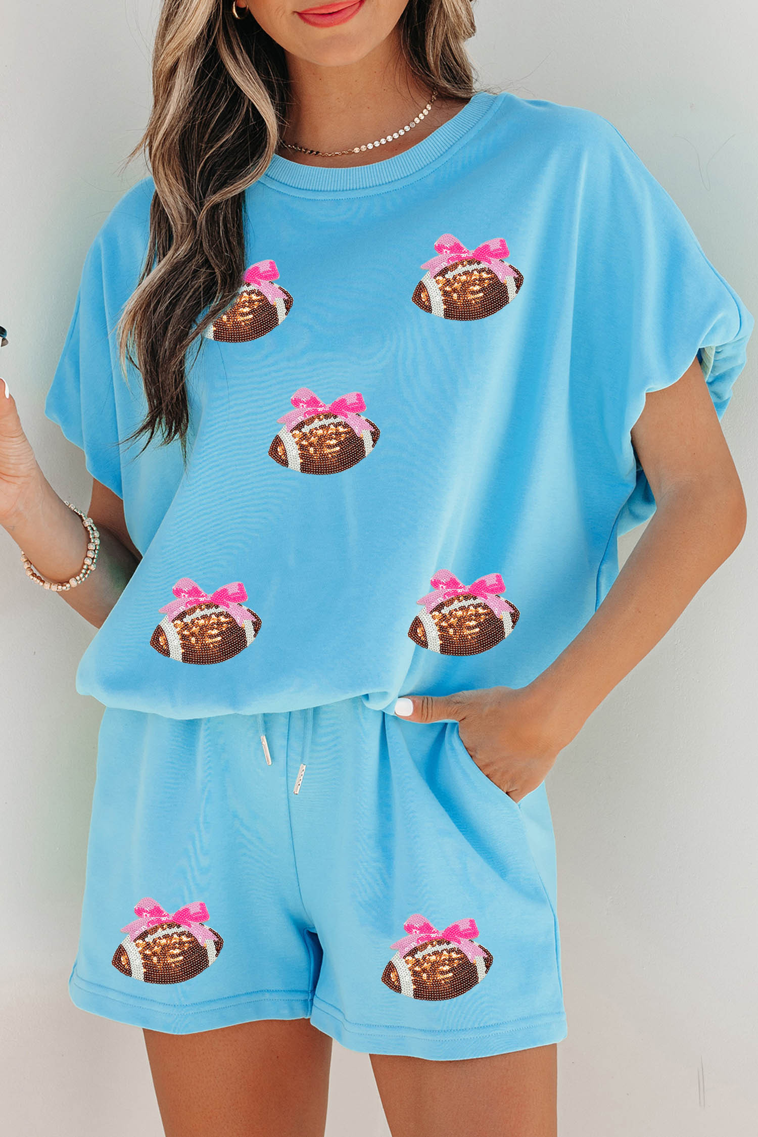 Light Blue Graphic Sets