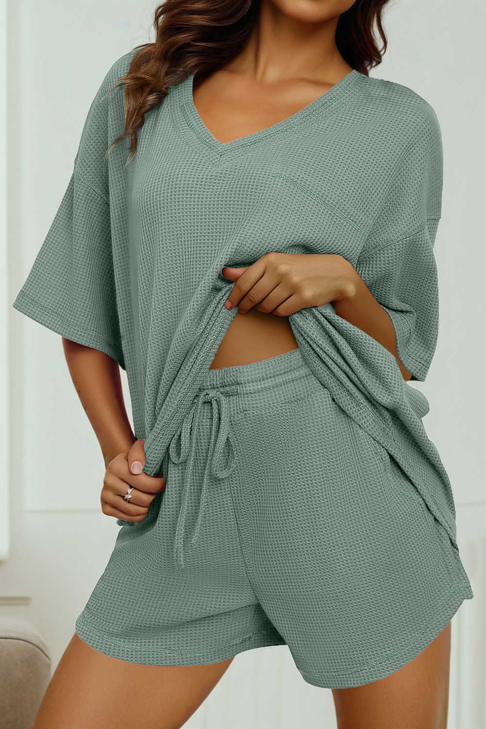 Smoke Green Short Sets
