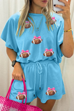 Light Blue Graphic Sets
