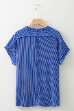 Dark Blue Graphic Tees