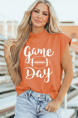 Orange Graphic Tees