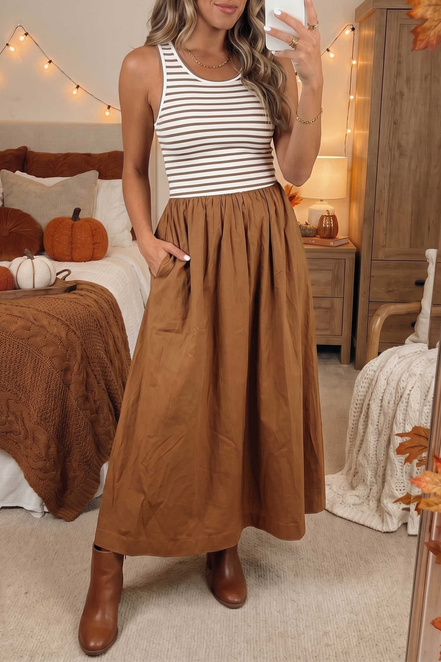 Chestnut Maxi Dresses