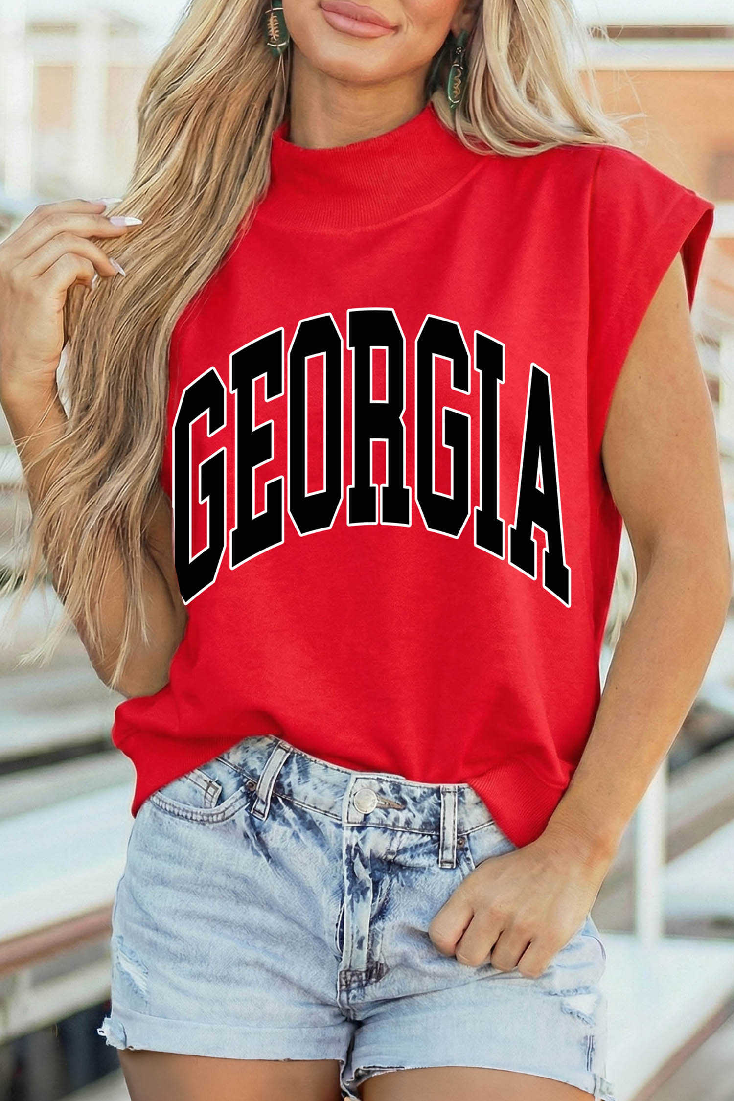 Racing Red Graphic Tees