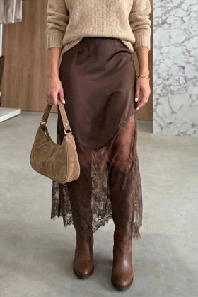 Dark Brown Skirts & Petticoat