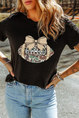 Black Graphic Tees