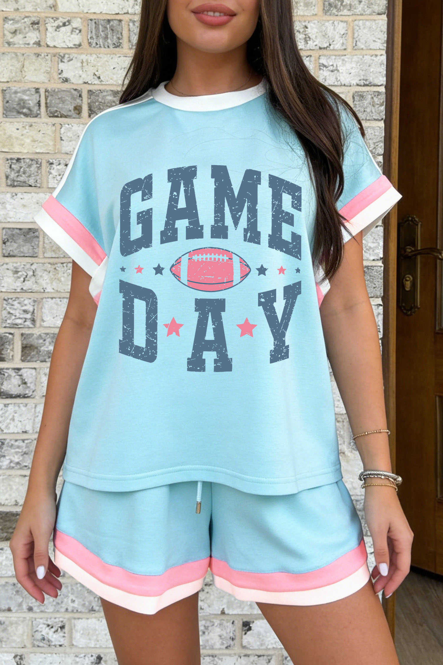 Mist Blue Graphic Sets
