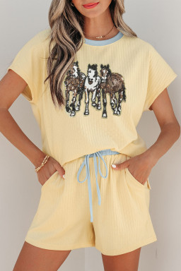 Yellow Cream Graphic Sets