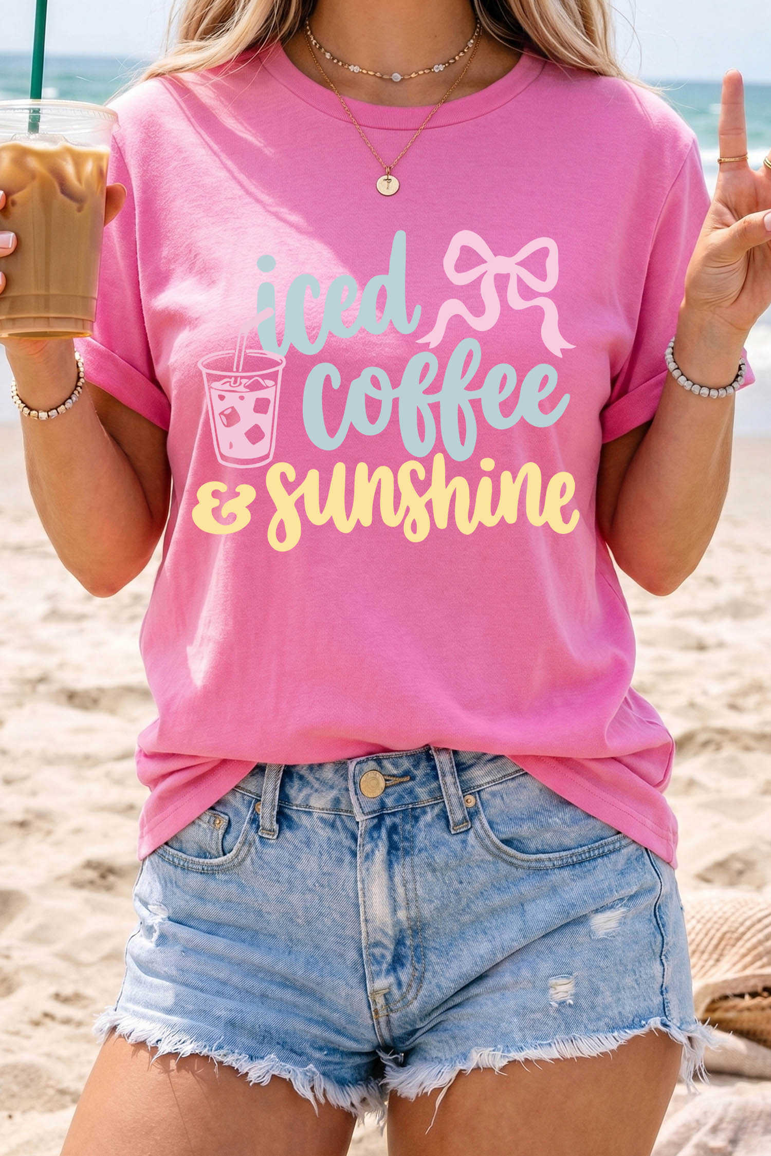Sachet Pink Graphic Tees