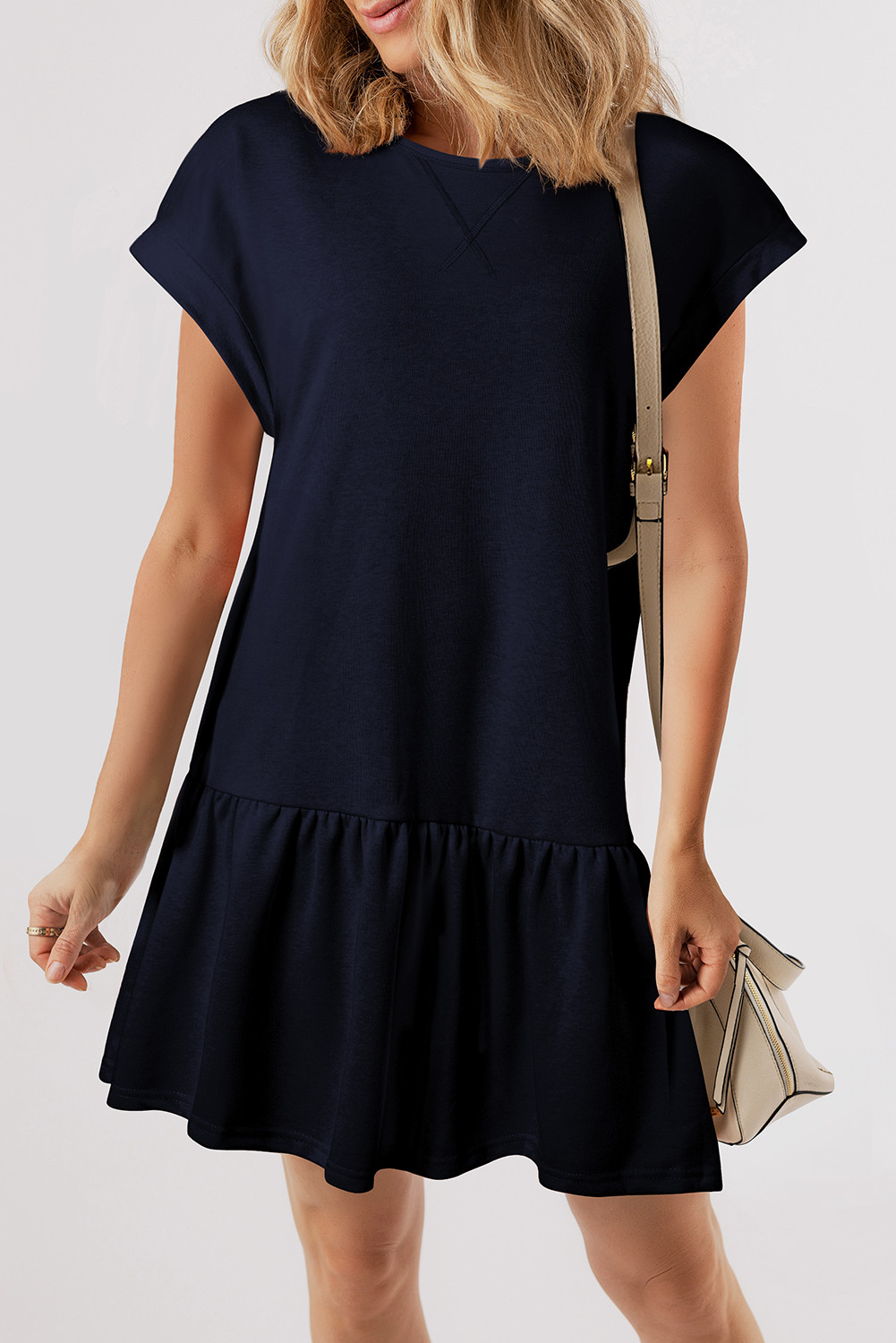 Navy Blue Mini Dresses