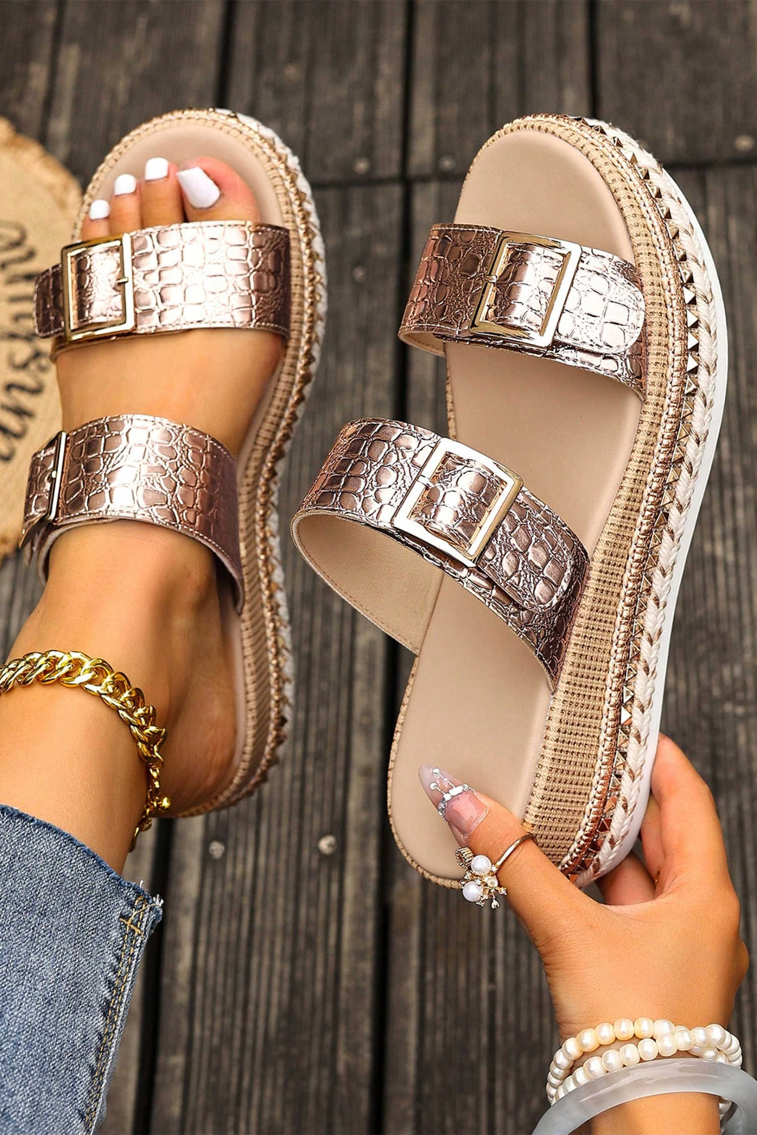 Gold Slippers
