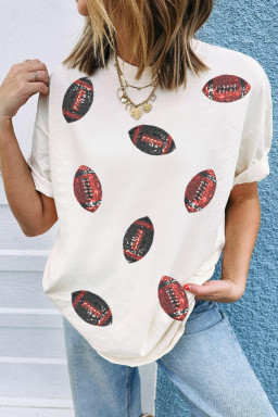 White Graphic Tees