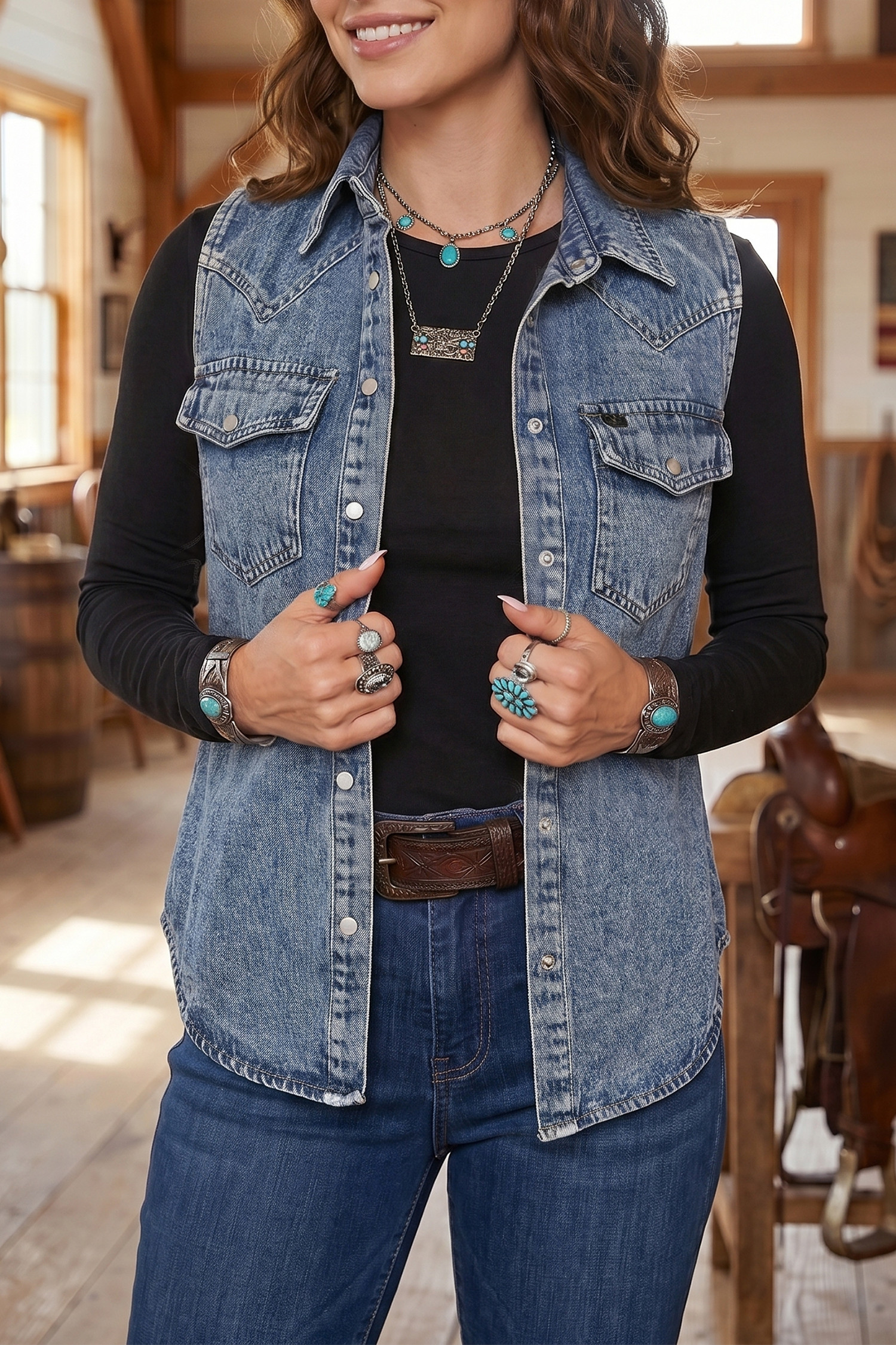 Ashleigh Blue Vests