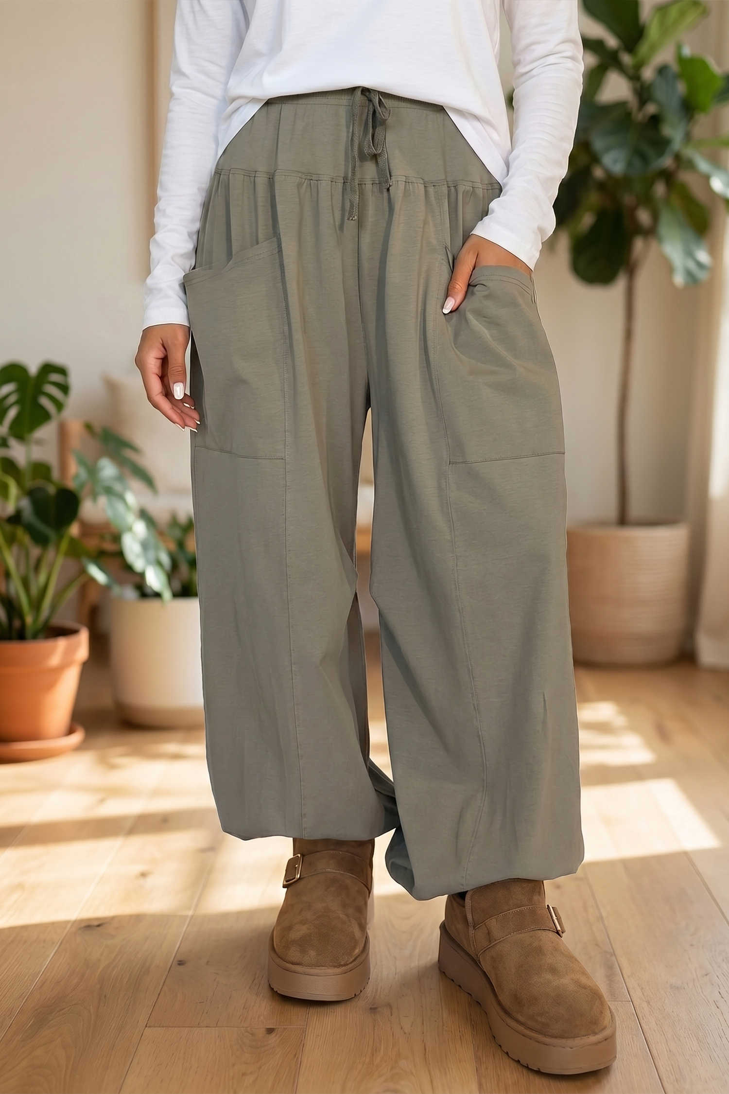 Seagrass Pants & Culotte