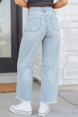 Beau Blue Graphic Pants