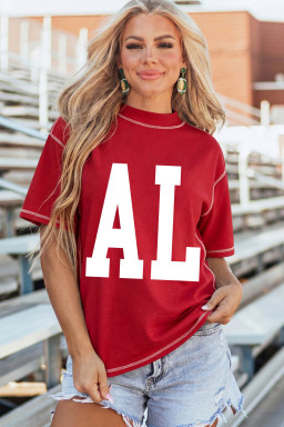 Racing Red Graphic Tees