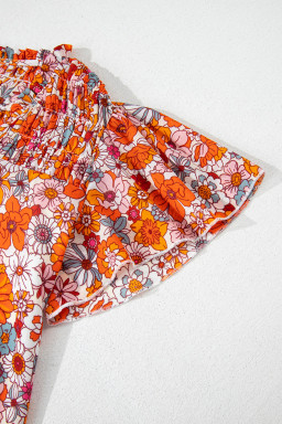 Orange Blouses & Shirts