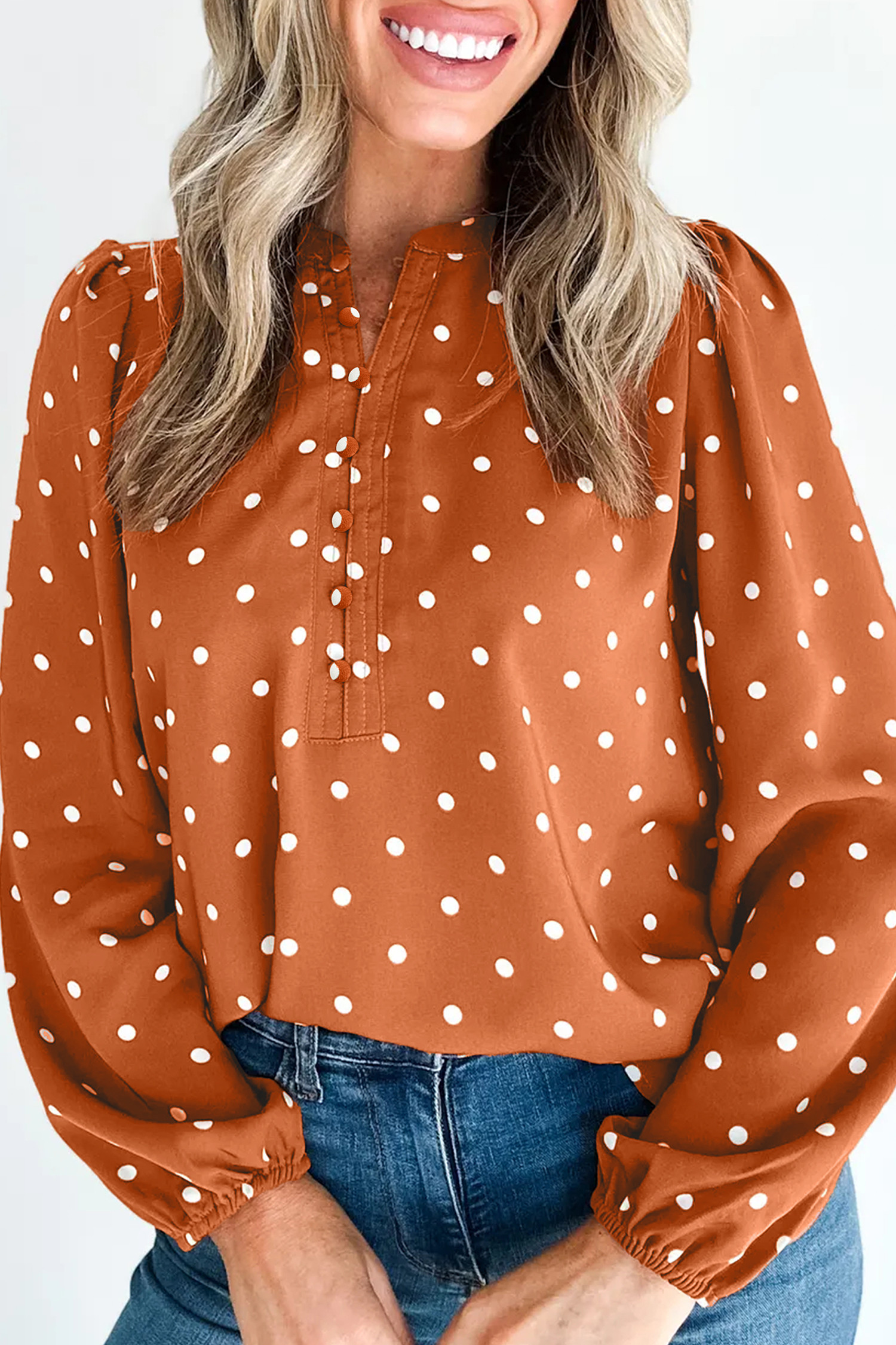 Brown Blouses & Shirts