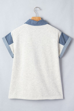 Light Grey Graphic Tees