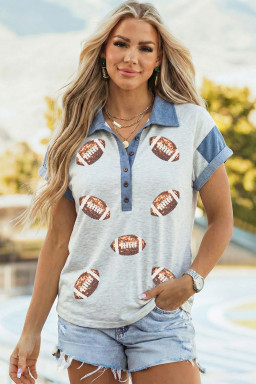Light Grey Graphic Tees