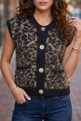 Black Sweater Vests