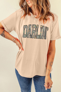 Khaki Graphic Tees