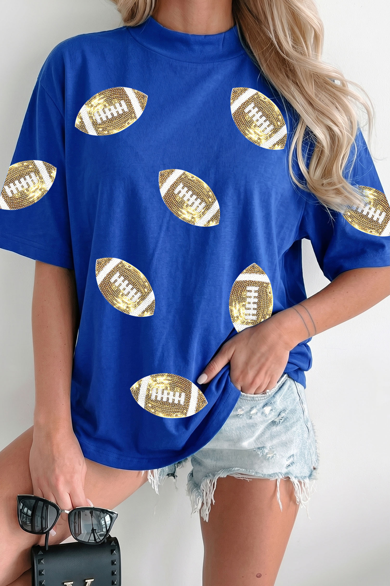 Dark Blue Graphic Tees