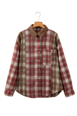 Red Blouses & Shirts