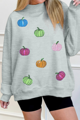 Gray Graphic Sweatshirts
