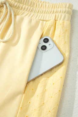 Yellow Cream Pant Sets