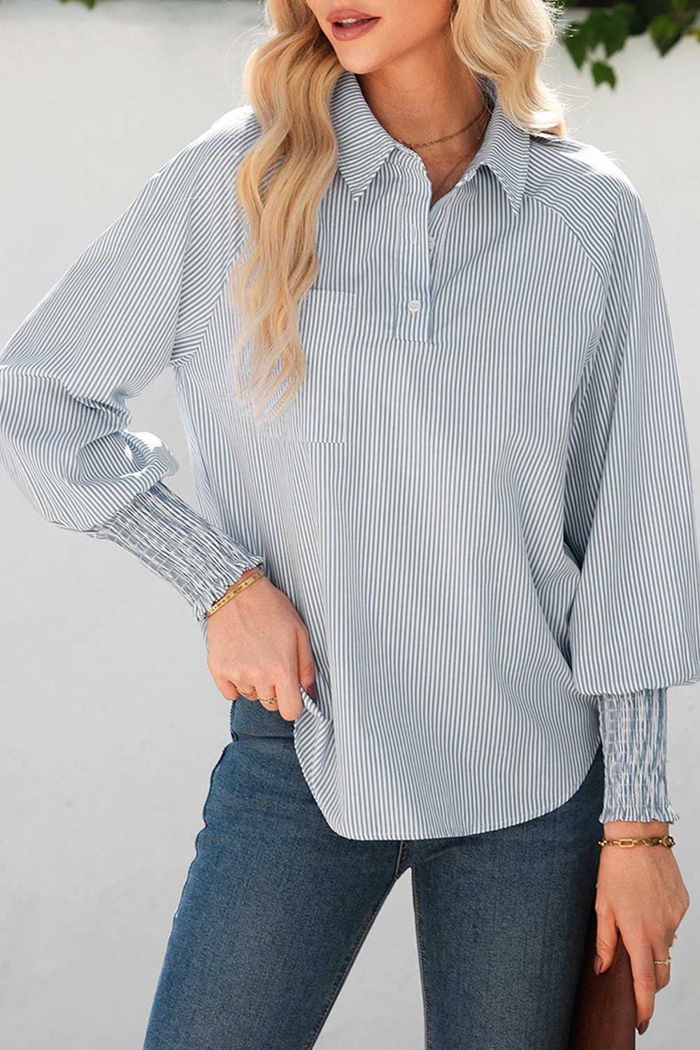 Gray Blouses & Shirts