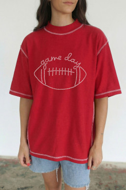 Racing Red Graphic Tees