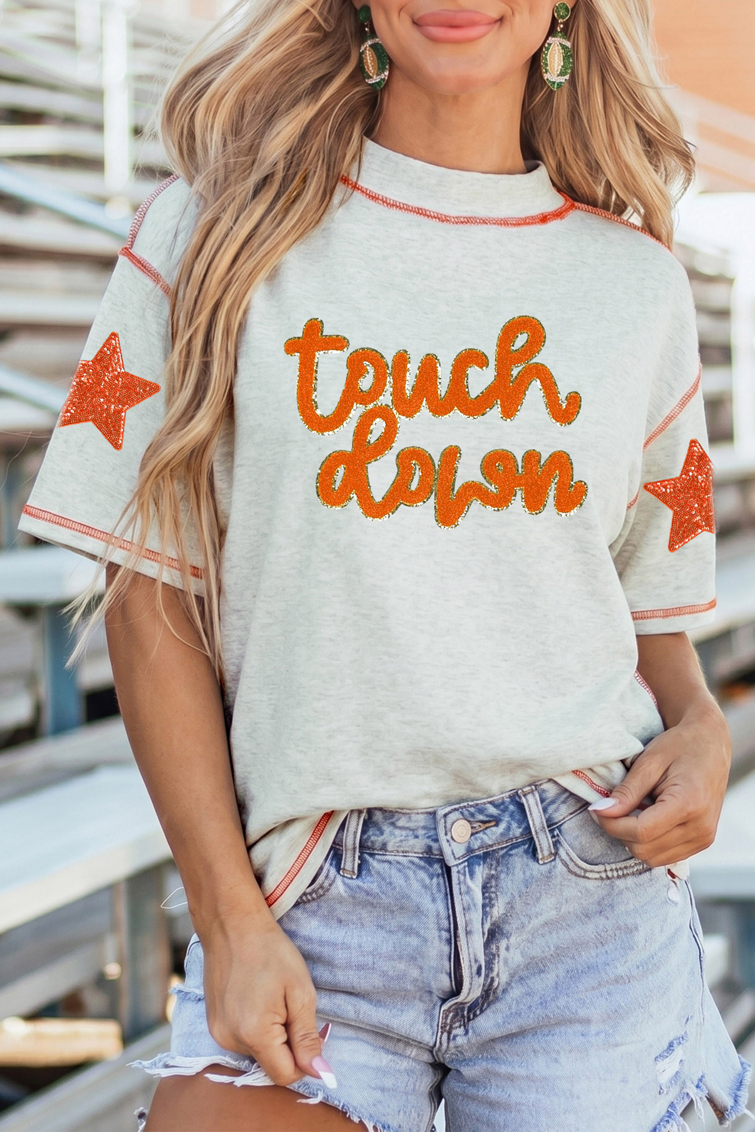Light Grey Graphic Tees
