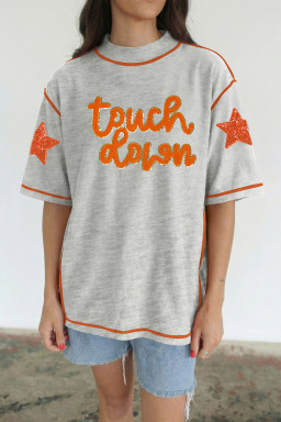 Light Grey Graphic Tees