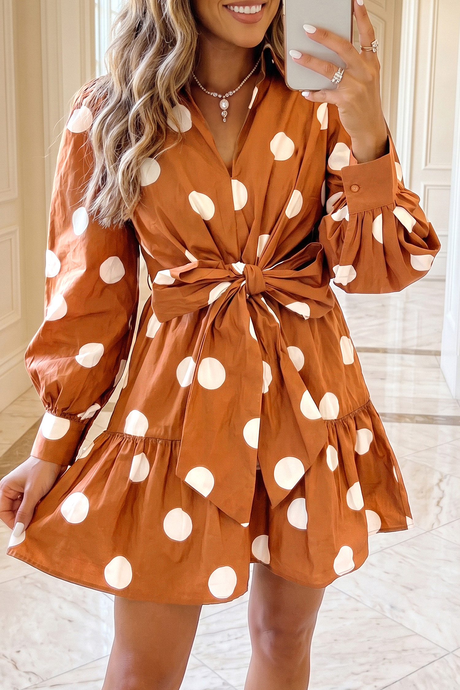 Brown Mini Dresses