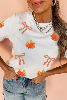 White Graphic Tees