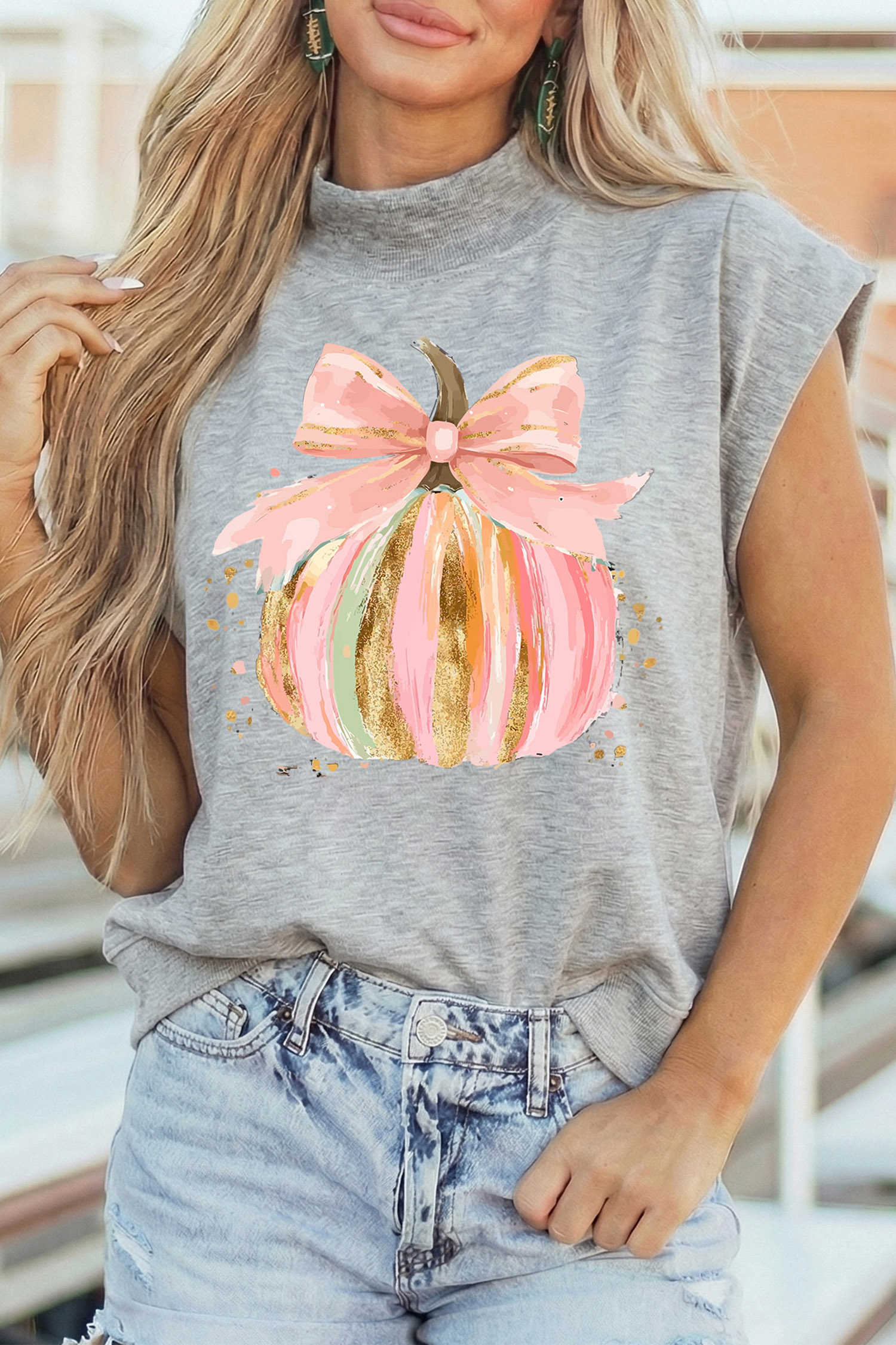 Light Grey Graphic Tees
