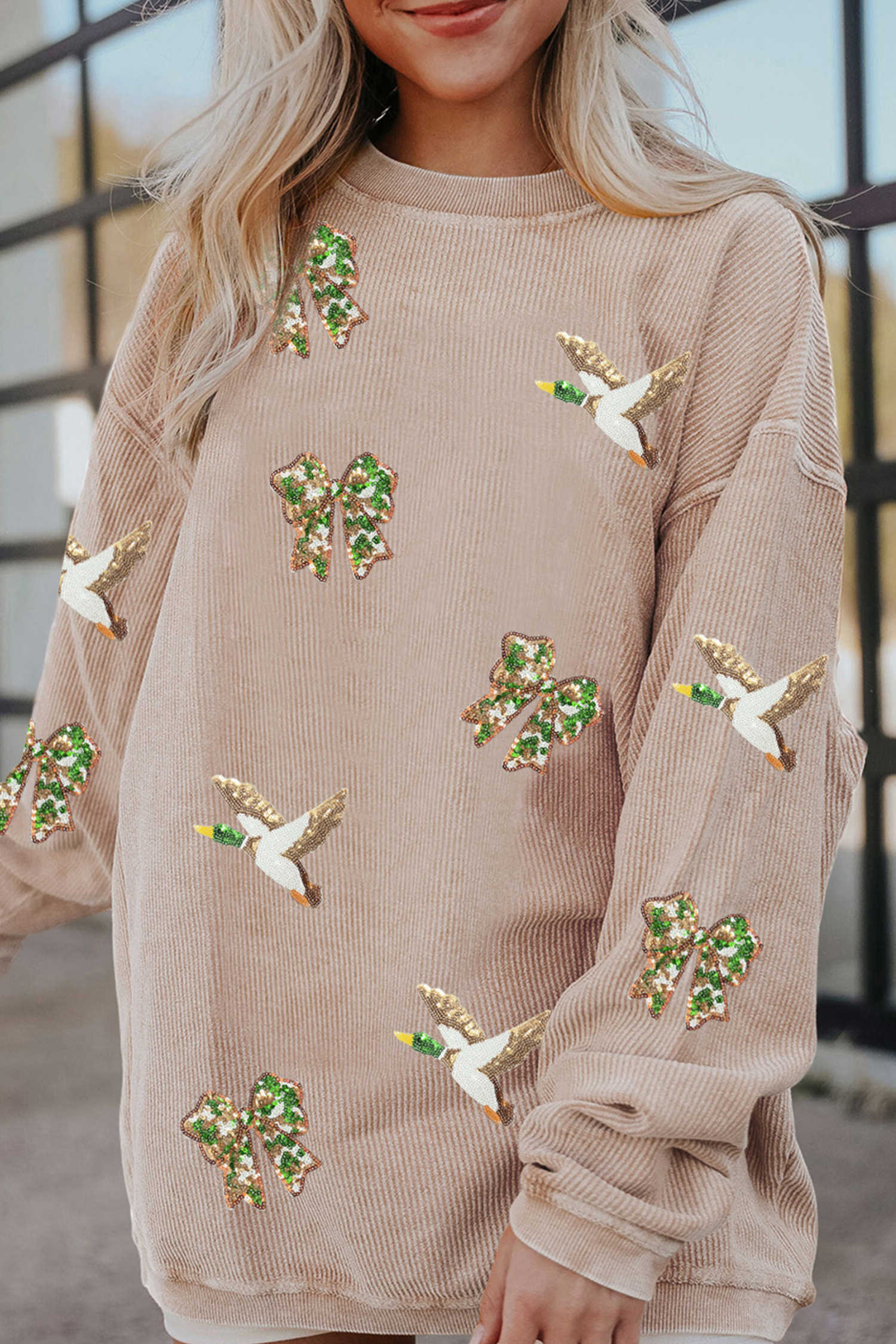 Apricot Graphic Sweatshirts