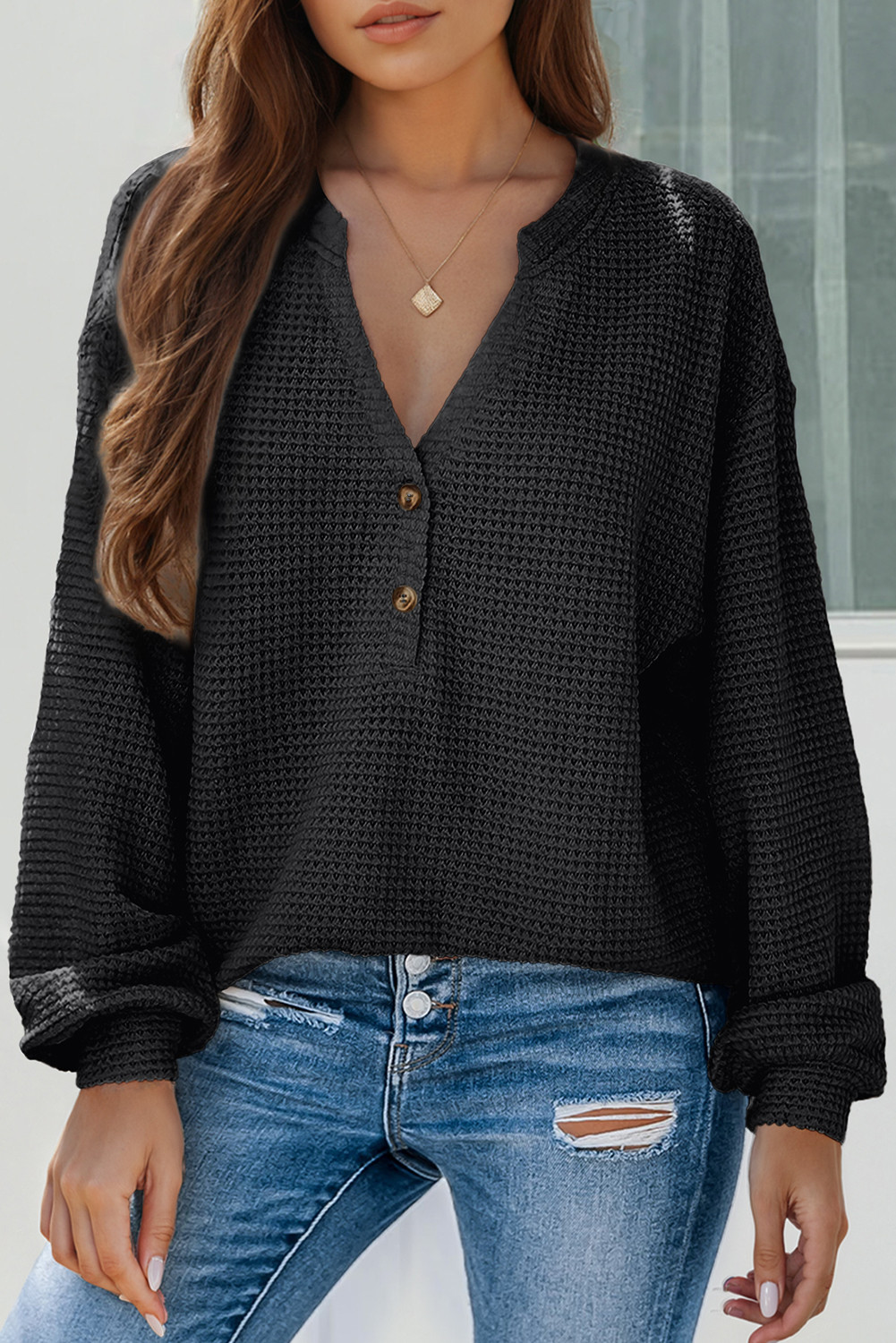 Black Long Sleeve Tops