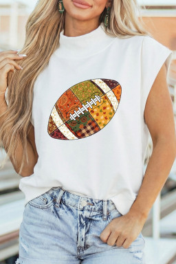 White Graphic Tees