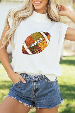 White Graphic Tees