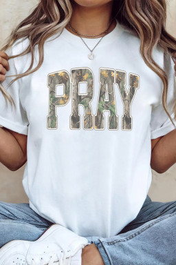 White Graphic Tees