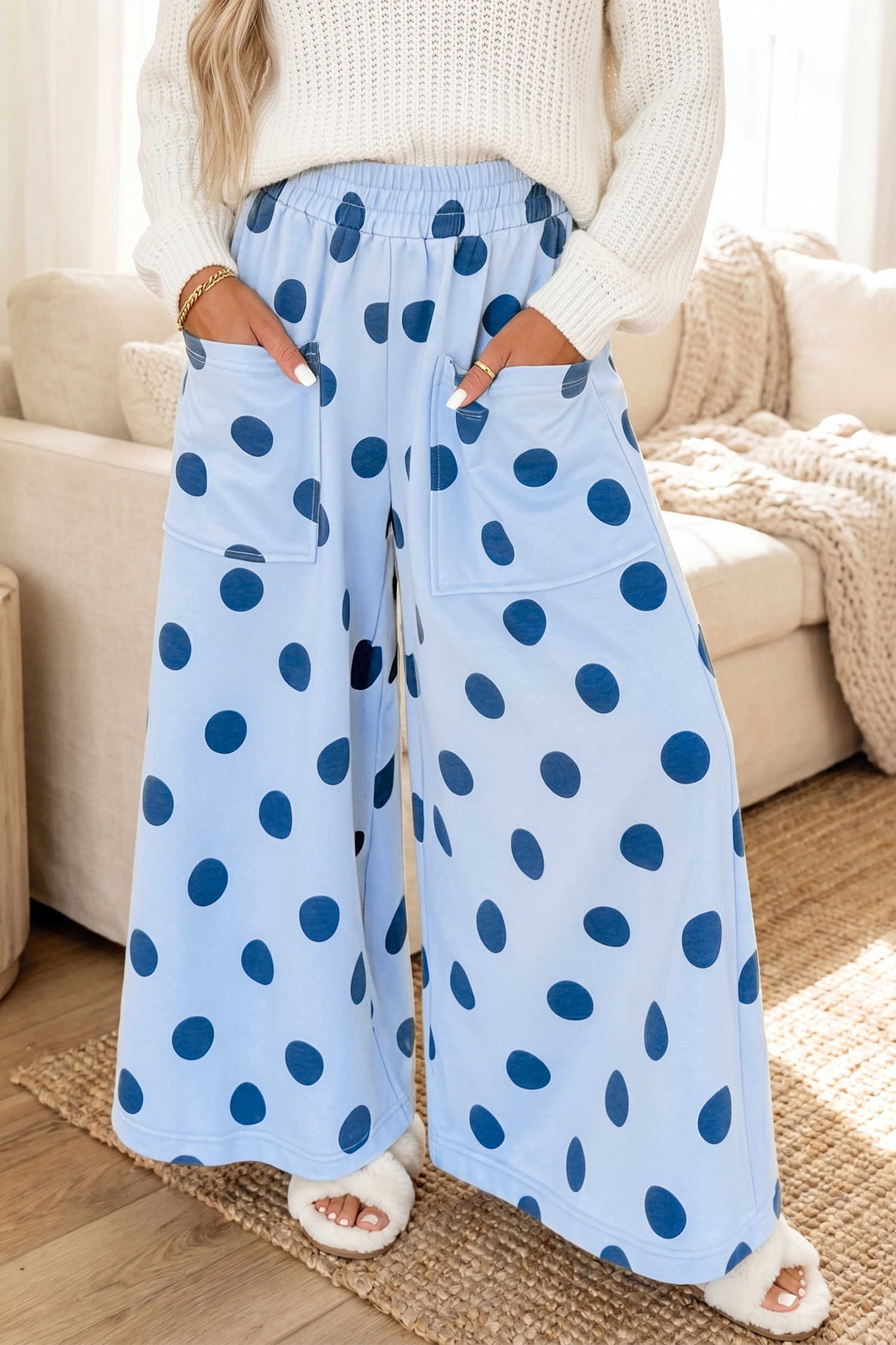 Sky Blue Pants & Culotte