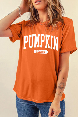 Orange Graphic Tees