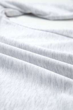 Light Grey Embroidered Football Bow Back Long Sleeve Sweatshirt