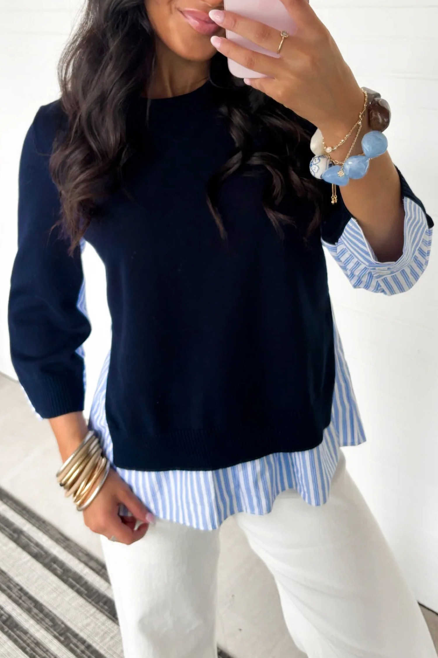 Navy Blue Sweaters