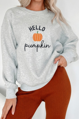 Gray Graphic Sweatshirts